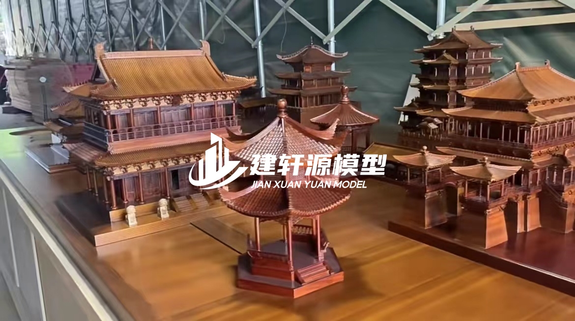 沙河口古建模型制作